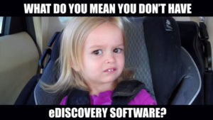 eDiscovery software