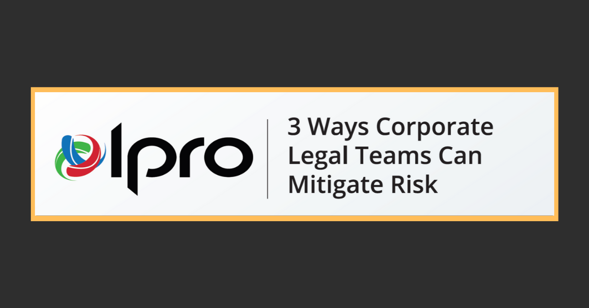 Corporate Legal Mitigate Risk