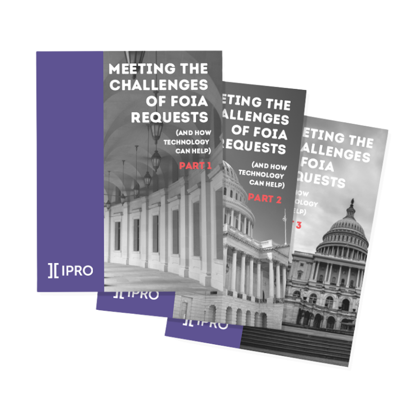 Meeting the Challenges of Today's FOIA Requests cover