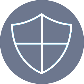 Privacy shield icon