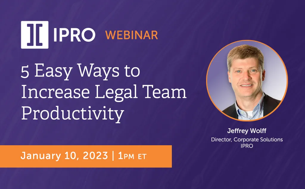 5 Easy Ways to Increase Legal Team Productivity