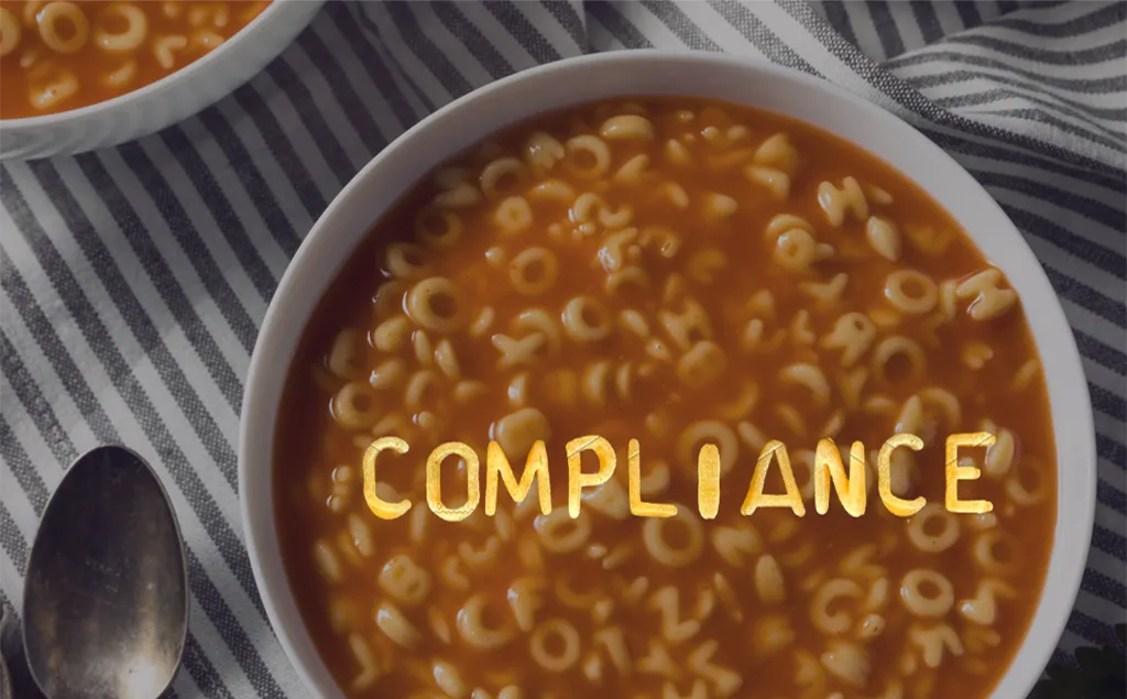 Compliance alphabet soup
